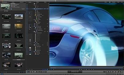Apple Motion interface preview 2