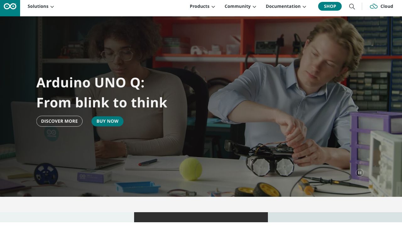Arduino IDE official website preview