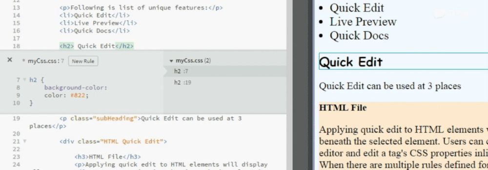 Brackets Editor interface preview 1