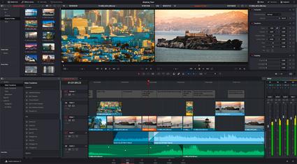 DaVinci Resolve interface preview 1
