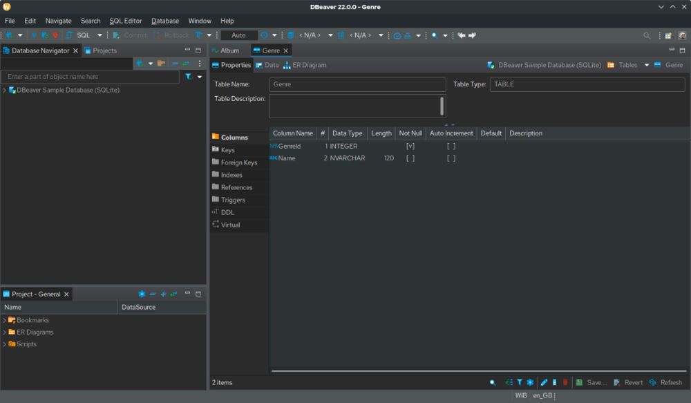 DBeaver Community interface preview 1