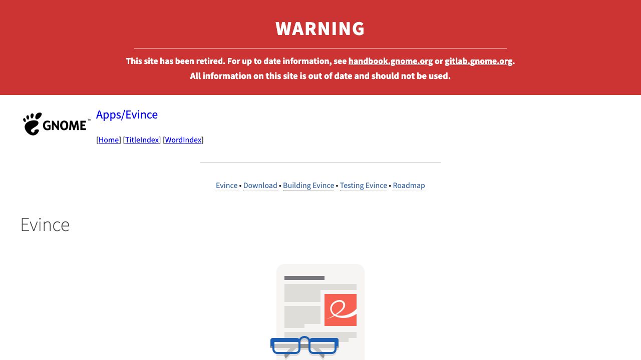 Evince official website preview