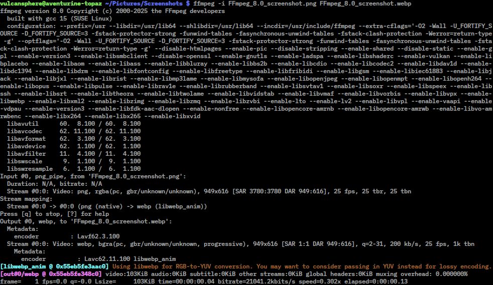 FFmpeg interface preview 1