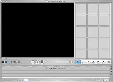 iMovie interface preview 4