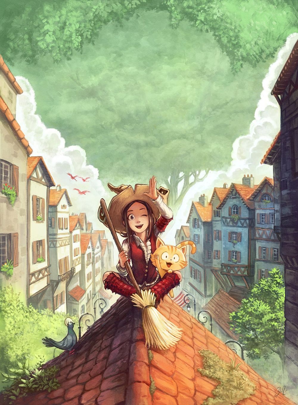 Krita interface preview 1