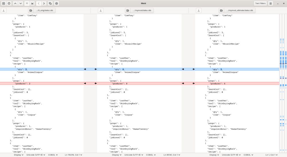 Meld interface preview 1