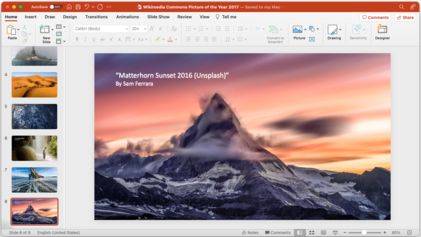 Microsoft PowerPoint interface preview 3