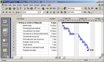 Microsoft Project interface preview 3