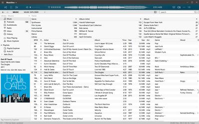 MusicBee interface preview 1