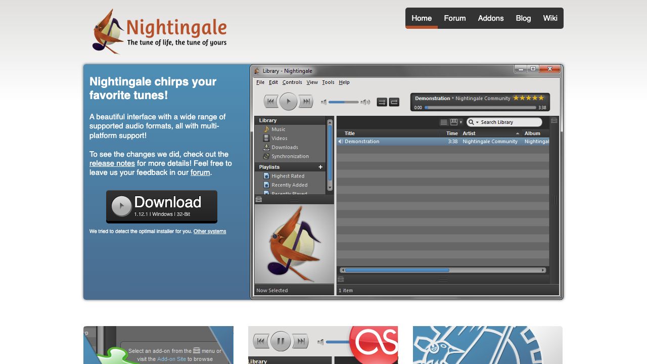 Nightingale official website preview