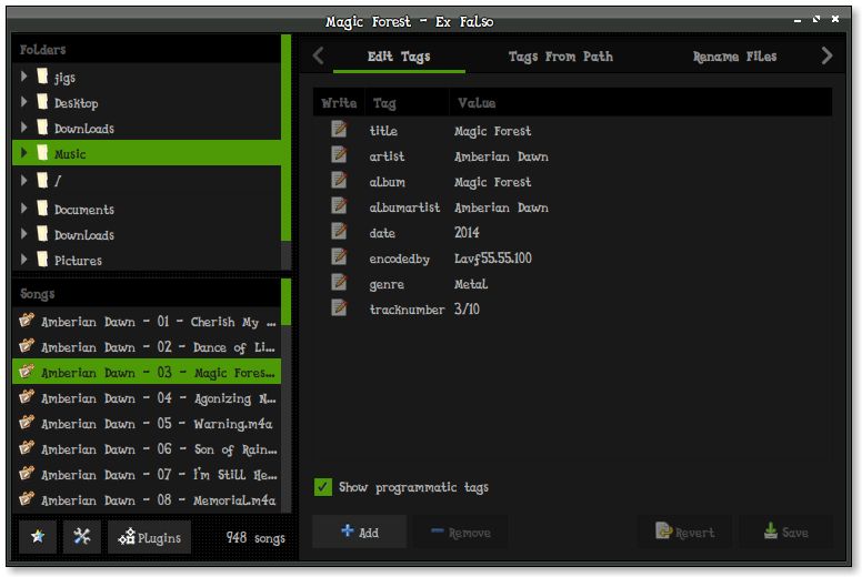 Quod Libet interface preview 1