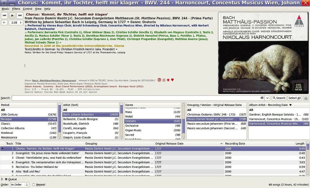 Quod Libet interface preview 2