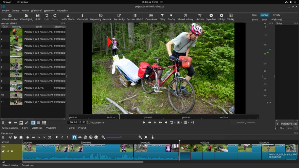 Shotcut interface preview 1