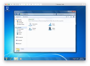 VMware Fusion interface preview 1
