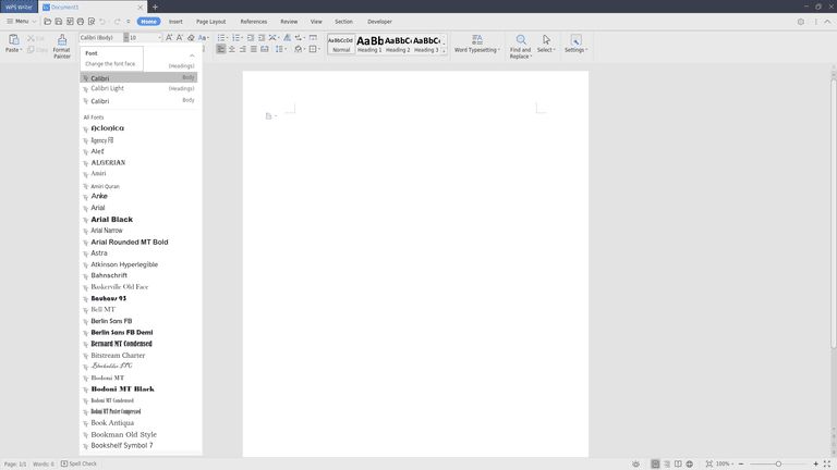 WPS Office Free interface preview 1